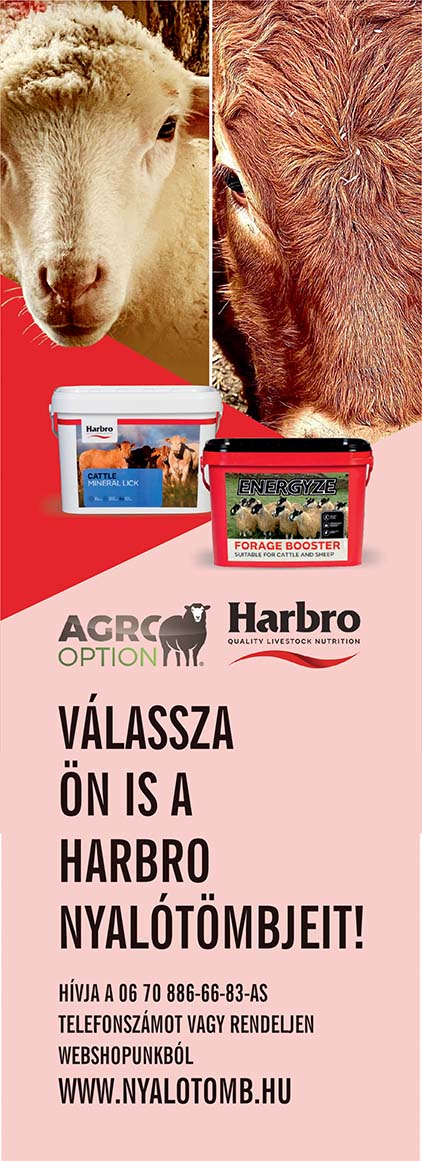Agro-Option Kft. Válassza Ön is a Harbro nyalótömbjeit!