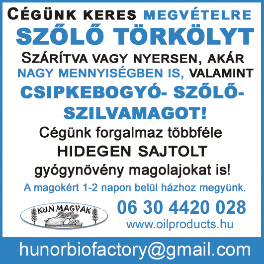 SZŐLŐTÖNKÖLY, CSIPKEBOGYÓT KERES, Kun cseppek