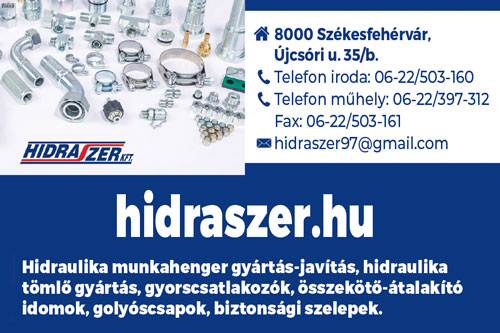 Hidraulika munkahenger gyártás-javítás Hidraszer Kft. 