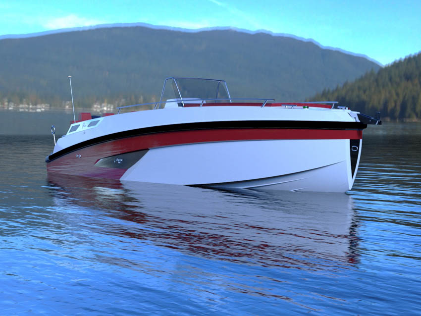 Mega Boat EVEZŐS CSÓNAK, HORGÁSZHAJÓ, KABINOS HAJÓ